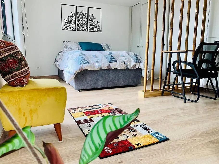 Apartament Comfy Loft In La Candelaria Bogotá Kolumbia